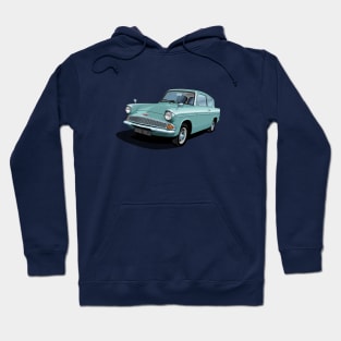 Ford Anglia in seafoam blue Hoodie